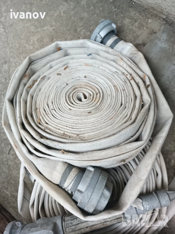 Пожарникарски маркуч и струйник 60м, снимка 5 - Напояване - 51663526