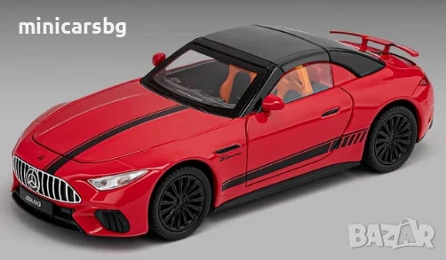 Метални колички: Mercedes-Benz SL 63 AMG, снимка 9 - Колекции - 50495799