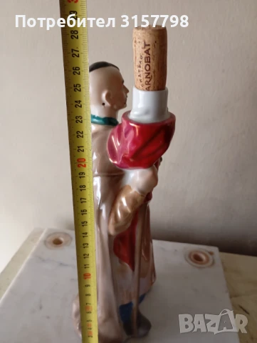 Порцеланова бутилка за алкохол, снимка 5 - Антикварни и старинни предмети - 49641994