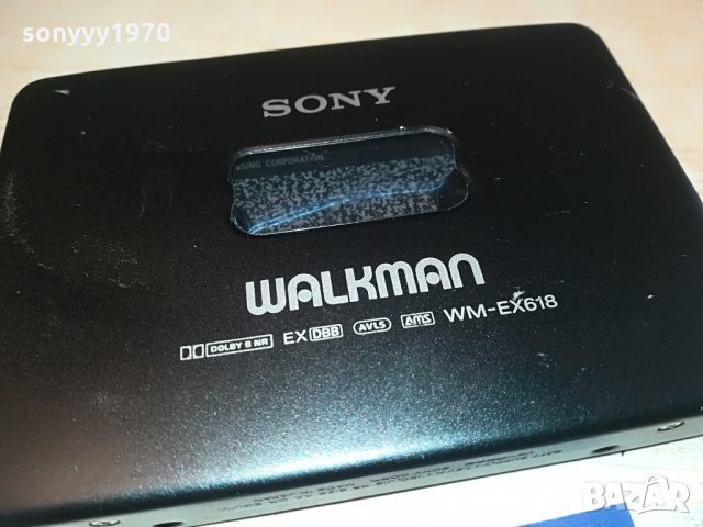 ПОРЪЧАН-sony wm-ex618-walkman-mettal-reversse-japan, снимка 6 - MP3 и MP4 плеъри - 28361461