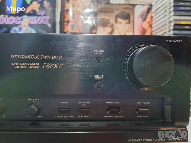 Усилвател Sony F670ES, снимка 3 - Ресийвъри, усилватели, смесителни пултове - 52585338