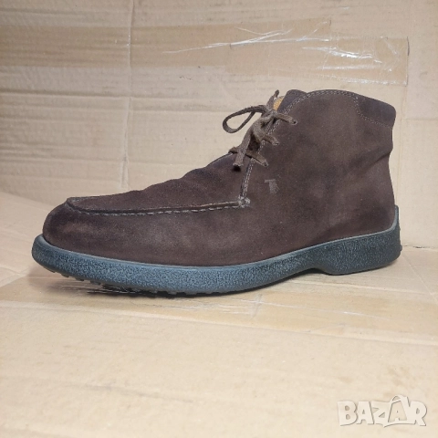 TOD'S Модел CHUKKA велурени луксозни боти номер 43