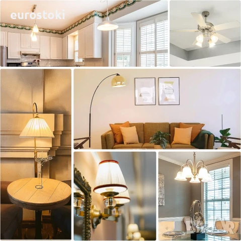 DiCUNO Преобразувател от фасунга E27 към E40, адаптерна фасунга, снимка 4 - Други - 51379377