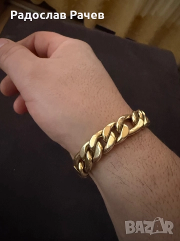 Мъжка златна гривна