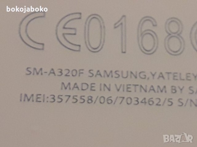 Заден капак (battery cover) за Samsung Galaxy A3 2017 A320F, снимка 2 - Резервни части за телефони - 26771400