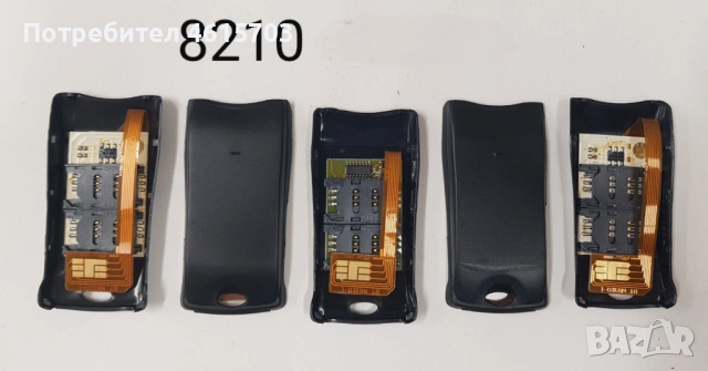 Задни капаци 2 SIM карти за Nokia 8310, 8210, 5110, 6110,6150,6210,6310,3210, Siemens C25 