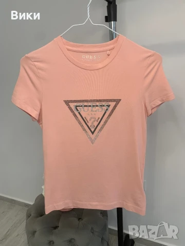 Тениска в размер S на Guess, снимка 9 - Тениски - 51096167
