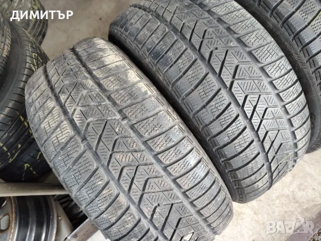 4бр.зимни гуми PIRELLI 245/50/18 100H DOT 2717, снимка 2 - Гуми и джанти - 49289951