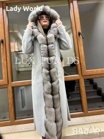 Луксозно палто от ЛАМА И ЛИСИЦА, размер С
