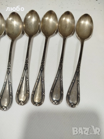 Сребърни Лъжички-Проба Сребро 0,916-/-165 грама , снимка 2 - Други ценни предмети - 52022366