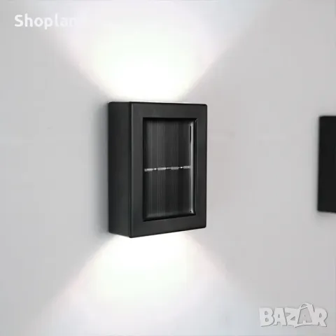 Градински декоративни LED лампи, снимка 5 - Лампи за стена - 48595495