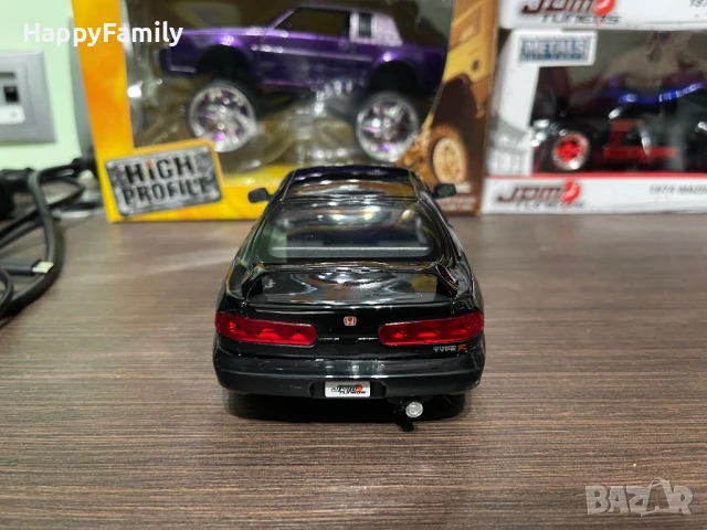 Мащабен модел Honda Integra Jada Toys 1995 Бързи и Яростни 1:24, снимка 6 - Колекции - 51148813