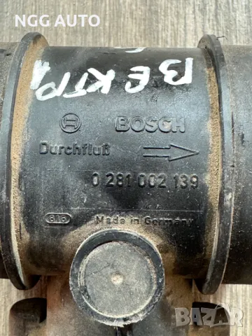 Дебитомер BOSCH, 0 281 002 139 за Opel Vectra 2.0 DI 16V