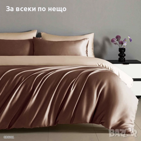 Луксозен комплект от висококачествен памучен сатен Код P1213, снимка 3 - Спално бельо - 51710019