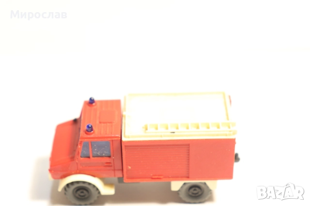	WIKING 1:87 H0 MERCEDES ПОЖАРНА МОДЕЛ КОЛИЧКА, снимка 2 - Колекции - 52931602