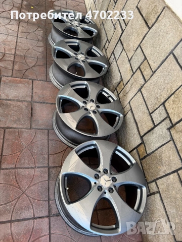 Оригинални Мерцедес Mercedes 19” Джанти – Топ Състояние!, снимка 8 - Гуми и джанти - 53020117