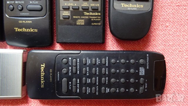 TECHNICS -дистанционни, снимка 12 - Аудиосистеми - 28712211