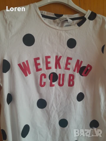 *Nightwear by George*Тениска на големи точки , снимка 2 - Тениски - 50928239