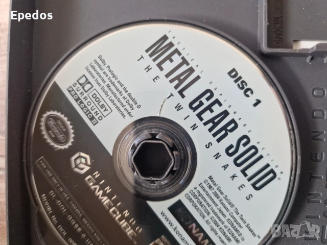 Metal Gear Solid Twin Snakes NTSC (USA) Nintendo GameCube, снимка 6 - Игри за Nintendo - 53532815