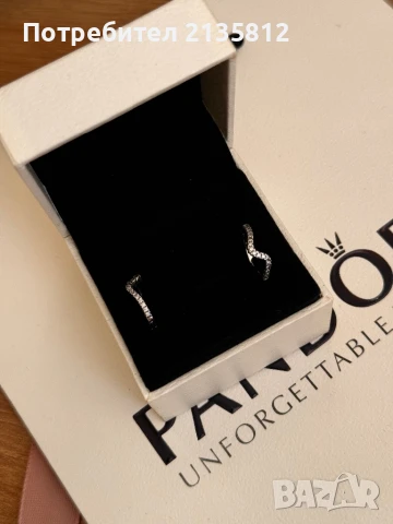 Пандора обеци Pandora , снимка 2 - Обеци - 50633462