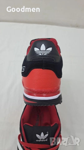 Унисекс обувки Adidas ZX 750, черни и червени, снимка 2 - Маратонки - 52896859