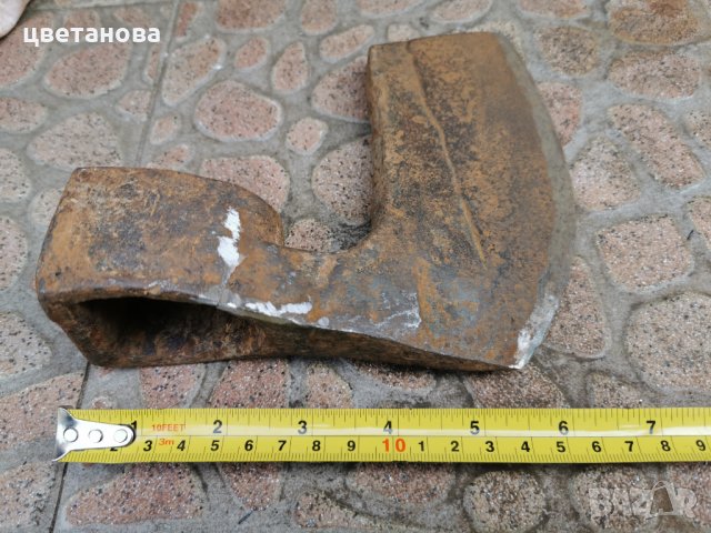 Стара брадва, снимка 5 - Антикварни и старинни предмети - 32240141
