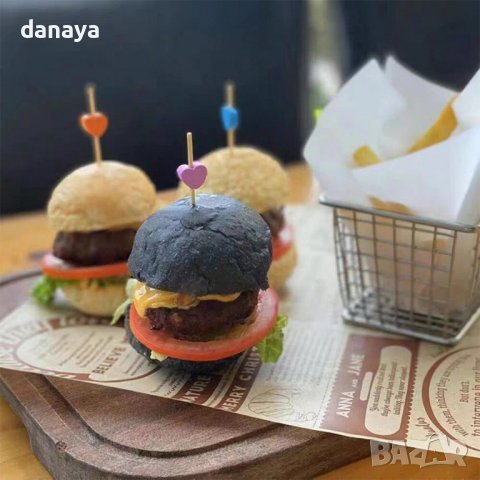 4293 Коктейлни клечки за хапки Сърца, Топчета, Звезди, 25 броя, снимка 4 - Прибори за хранене, готвене и сервиране - 43638736