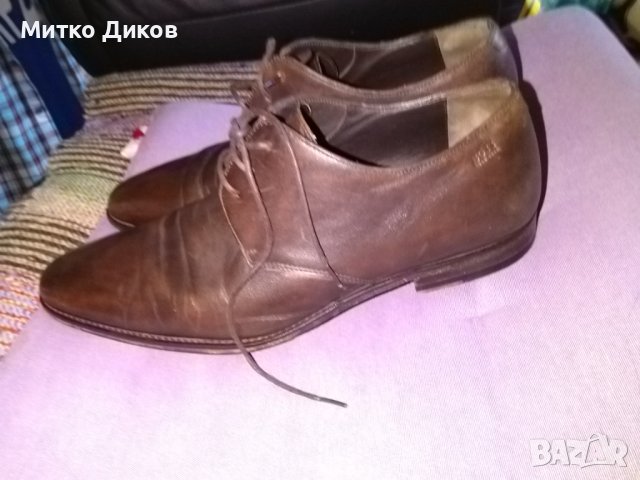 Tommy hilfiger маркови обувки естествена кожа №42 стелка 27см, снимка 3 - Ежедневни обувки - 40621980