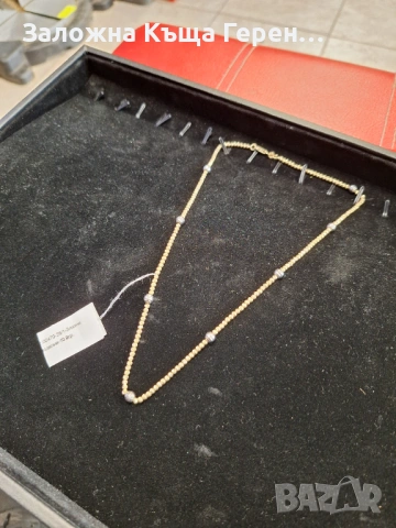 Златно колие 10,90гр 14к, снимка 4 - Колиета, медальони, синджири - 53594381