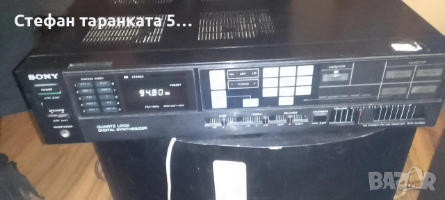 усилвател със радио тунер SONY 