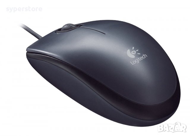 Мишка Оптична Logitech M90 Black USB 3 btn 910-001793 optical mouse, снимка 4 - Клавиатури и мишки - 38468145
