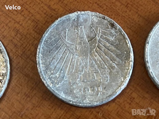 по 5 марки западно германски , снимка 4 - Нумизматика и бонистика - 50840839