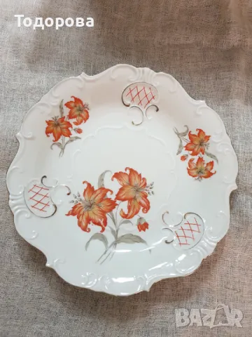 Голямо .бароково дълбоко плато steinmann tiefenfurt от началото на миналия век