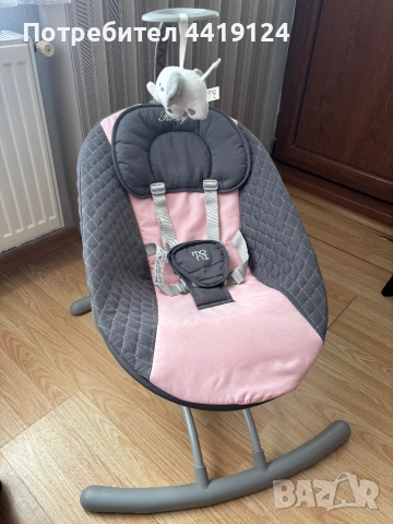 Електрическа люлка Moni розов