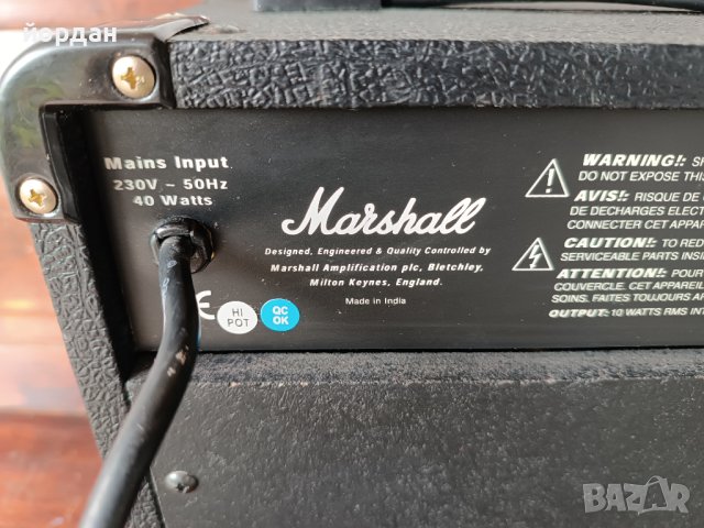 Кубе за електрическа китара Marshall , снимка 7 - Китари - 40812430