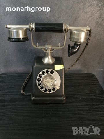 Телефон Antique Fernmeldewerk Nordhausen, снимка 5 - Антикварни и старинни предмети - 26644814