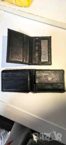 Портфейли кожени два боя, снимка 2 - Портфейли, портмонета - 53117111