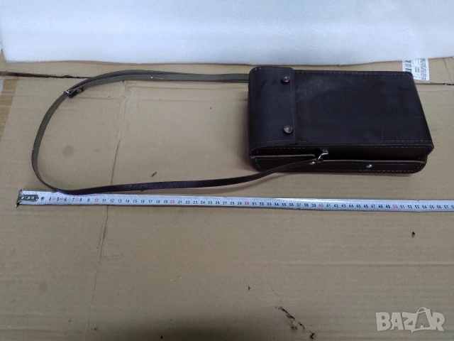 Ретро, кожена чанта от измервателен уред., снимка 3 - Антикварни и старинни предмети - 53410820