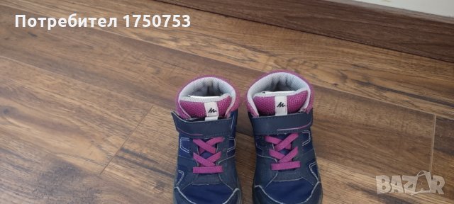 Ежедневни туристически обувки Decathlon, снимка 4 - Детски обувки - 32356298