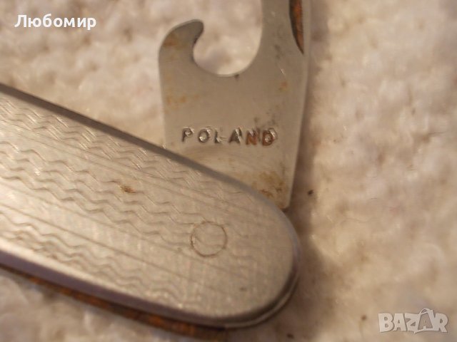 Старо джобно ножче POLAND №15, снимка 4 - Колекции - 43694556