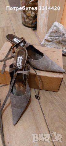 елегантни обувки 39 номер естествена кожа, снимка 2 - Дамски обувки на ток - 43258923