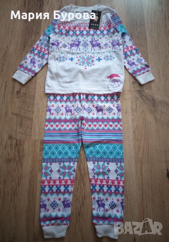 Детска Коледна пижамка размер - 2 годинки 