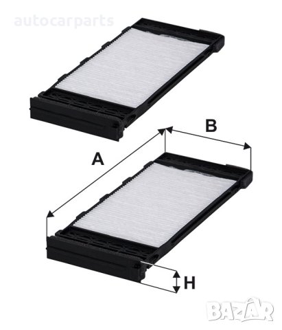 Филтър купе WIX за НИСАН Алмера (N15) 1995-2001 г.