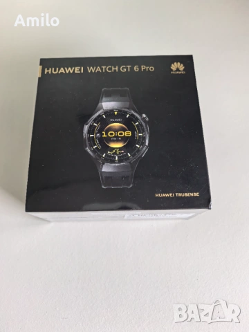 Чисто нов Huawei Watch GT 6 Pro Black