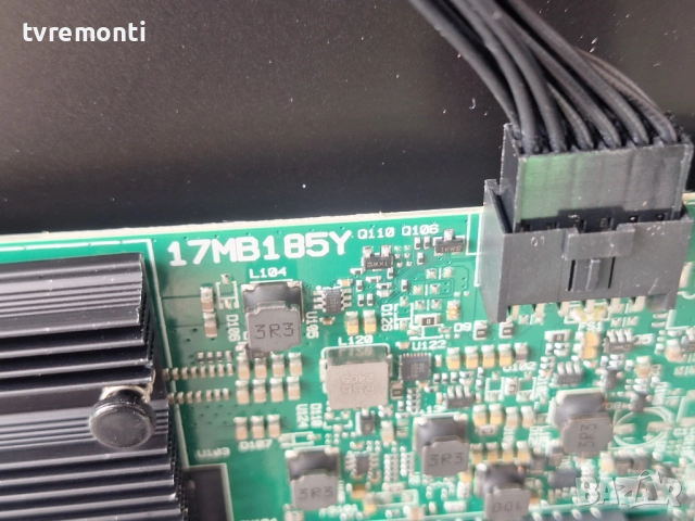 MAIN BOARD 17MB185Y ,за 55-инчов телевизор Telefunken Модел  D55U750X2CWI, с дисплей VES550QNFH-N1-Z, снимка 2 - Части и Платки - 52906845