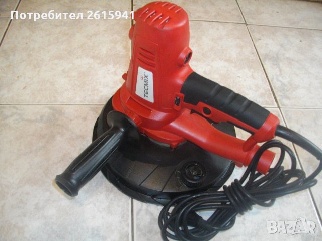 ф225мм-1220 Вата-Кръгъл Немски-За Гипсокартон/Тавани/Стени/Подове-TECMIX TMHS125-Виброшлайф-, снимка 2 - Други инструменти - 33030381