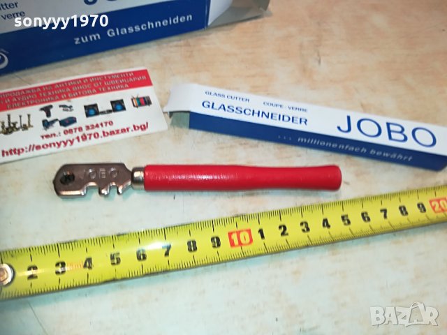 JOBO-Стъклорез - елмаз с дървена дръжка.2304211944, снимка 1 - Други инструменти - 32658816