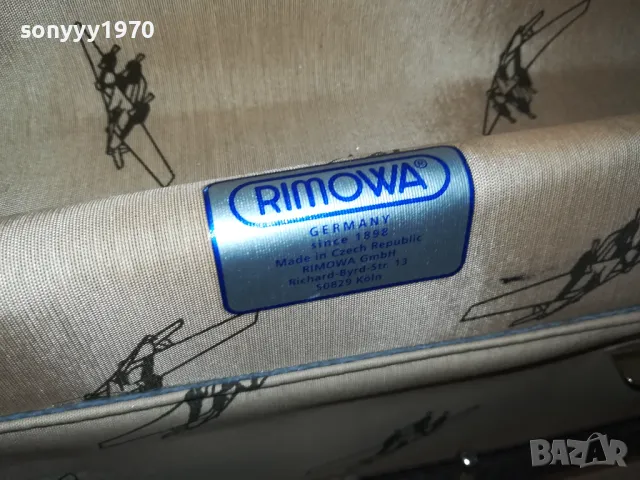 заявен-RIMOWA GERMANY 1898-МАРКОВ АЛУМИНИЕВ КУФАР 1904251928LNWC, снимка 16 - Микрофони - 49962591
