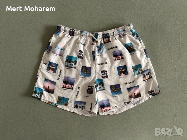 Мъжки Шорти/Бански - Polaroid, Infinity Man, снимка 8 - Бански - 50852434