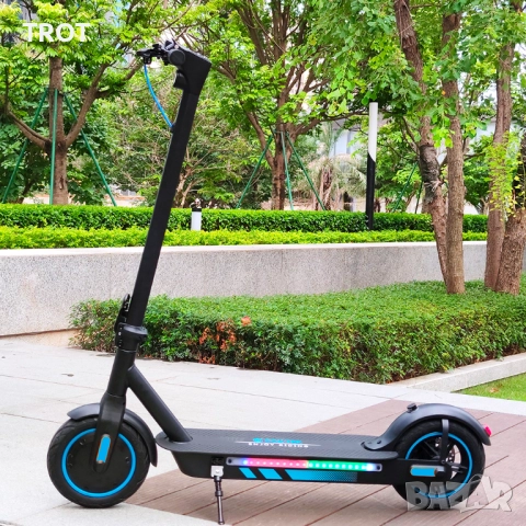 V10 Pro Електрическа Тротинетка - 36V 15Ah с 250W Безчетков мотор, развиваща до 25 км/ч и до 150 кг, снимка 6 - Други спортове - 52157730